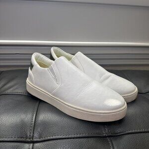 Thousand Fell Slip-On Women's Size 6.5 Green And White Sneakers